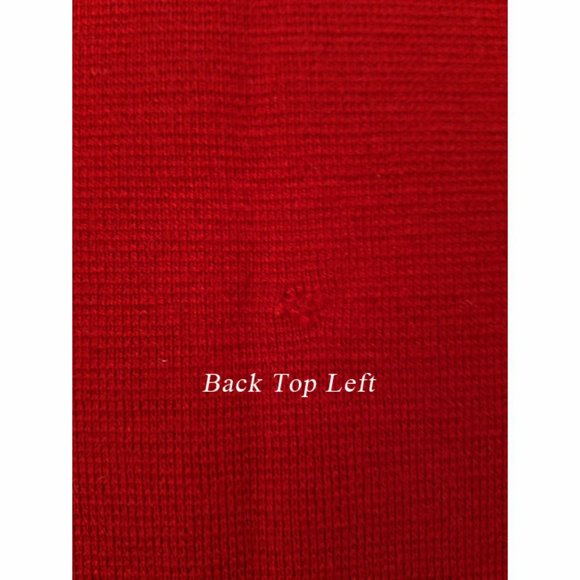 Vtg 70s Wool Double Breast Button Front Sweater Dress 16 - Picture 11 of 11